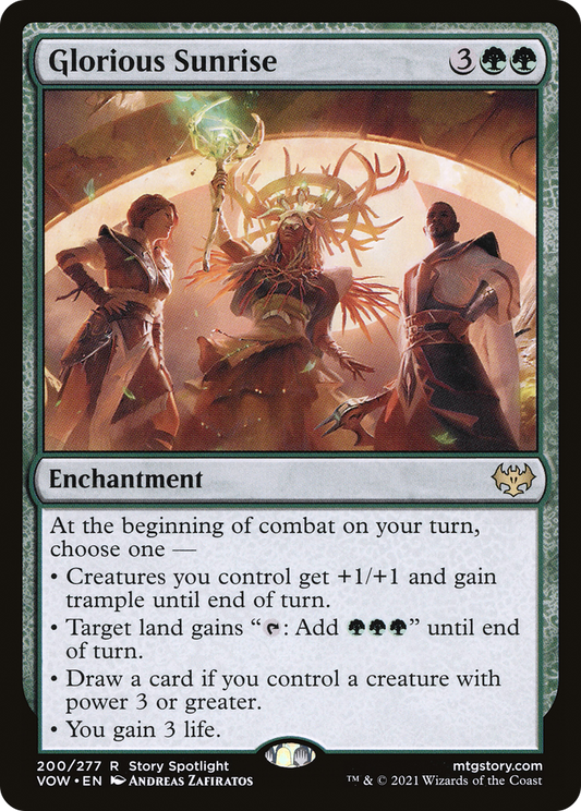 Glorious Sunrise - Foil