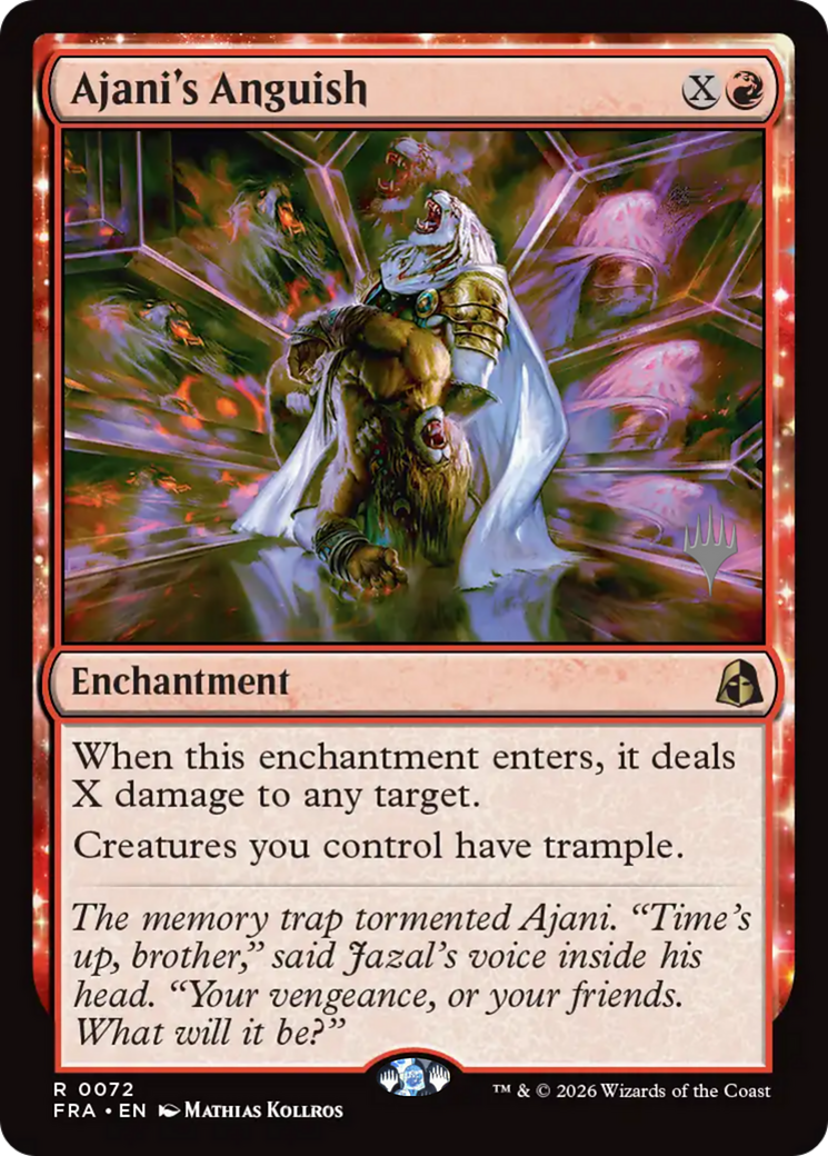Ajani's Anguish (0072) (Promo Pack) (PFRA)