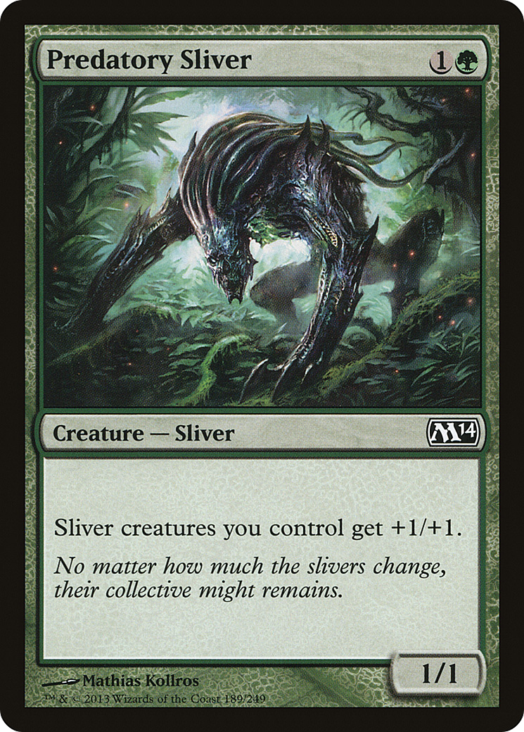 Predatory Sliver - Foil