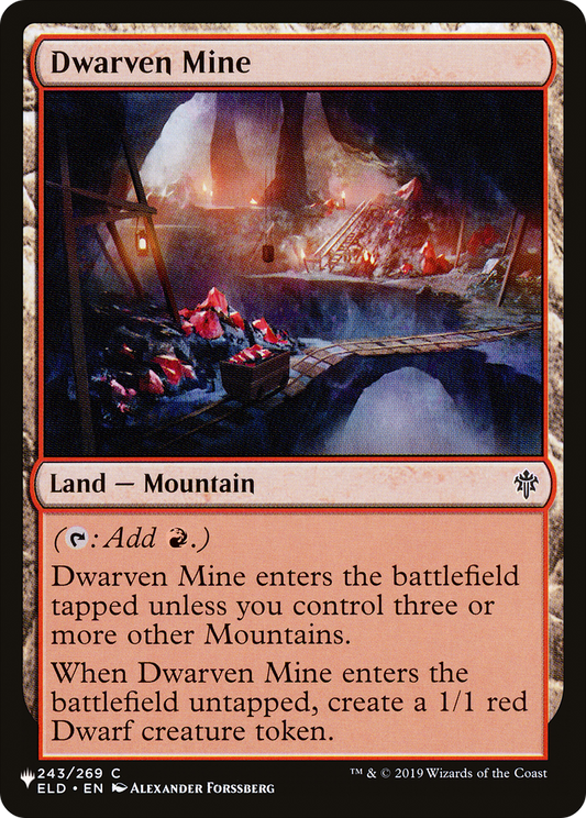 Dwarven Mine (243) (PLST)