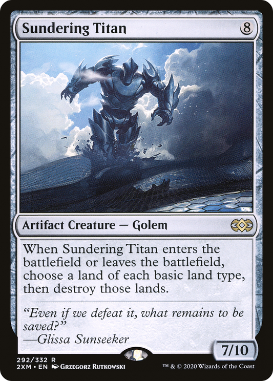 Sundering Titan - Foil