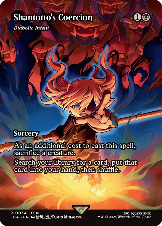 Shantotto's Coercion [Diabolic Intent] (0034) (Showcase) - Foil
