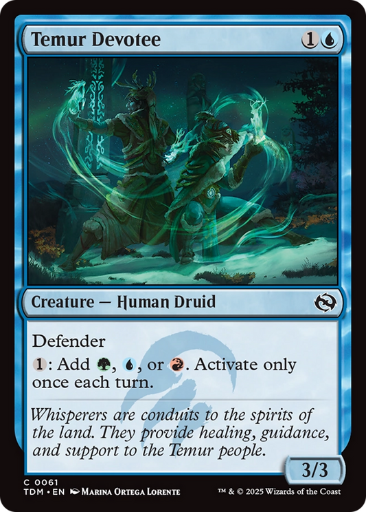 Temur Devotee - Foil