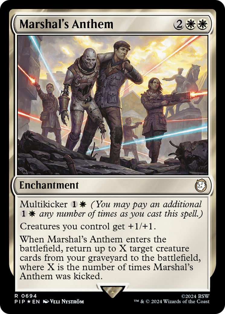Marshal's Anthem (0694) - Surge Foil