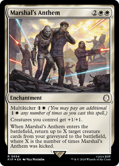 Marshal's Anthem (0694) - Surge Foil