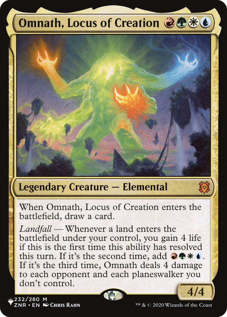 Omnath, Locus of Creation (ZNR-232) (PLST)