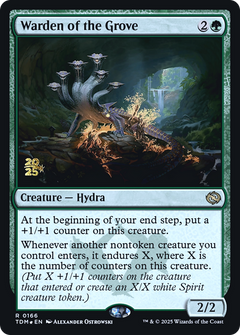 Warden of the Grove (0166) (Prerelease) (PTDM) - Foil