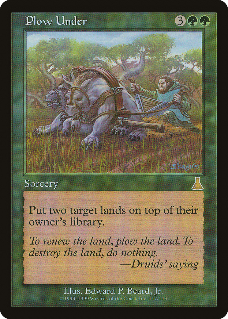 Plow Under - Foil