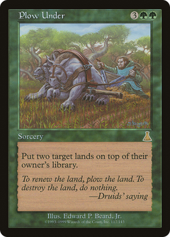 Plow Under - Foil