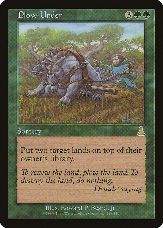 Plow Under - Foil