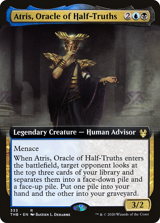 Atris, Oracle of Half-Truths (333) (Extended Art)