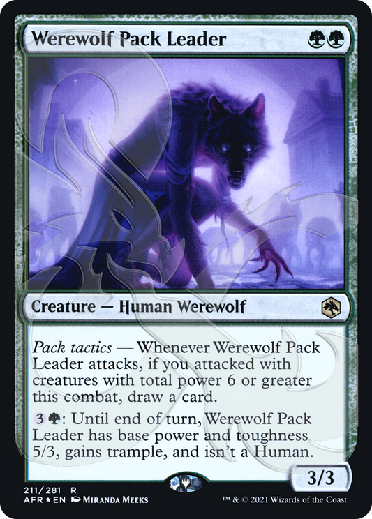 Werewolf Pack Leader (211) (Ampersand) - Foil