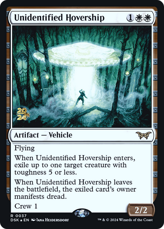 Unidentified Hovership (0037) (Prerelease) - Foil