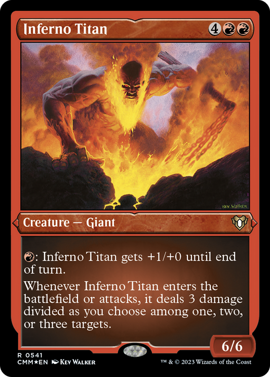 Inferno Titan (0541) - Foil Etched