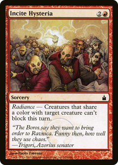 Incite Hysteria - Foil