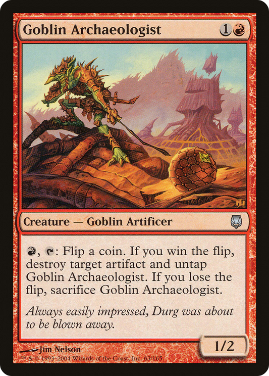 Goblin Archaeologist - Foil
