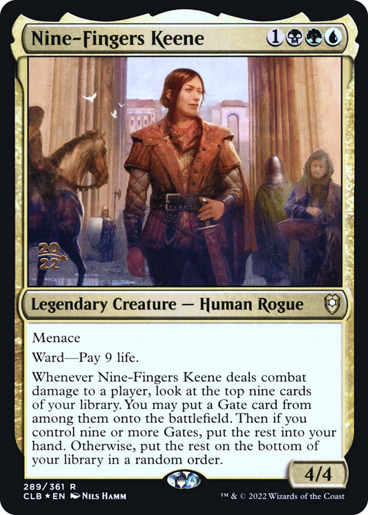 Nine-Fingers Keene (289) (Prerelease) - Foil