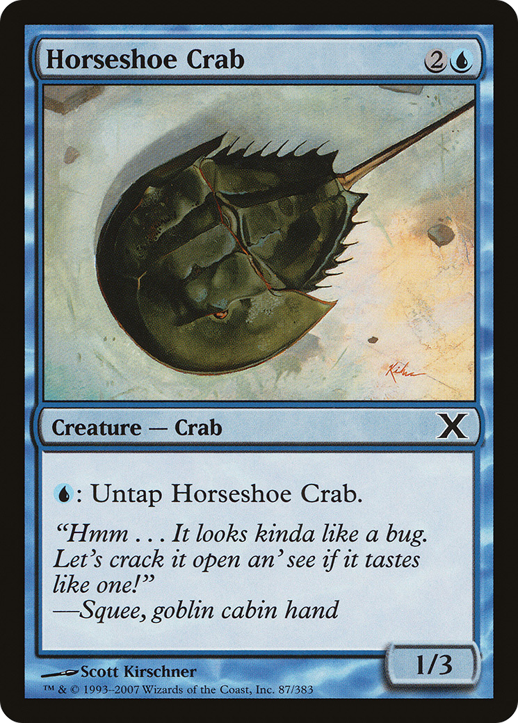 Horseshoe Crab - Foil