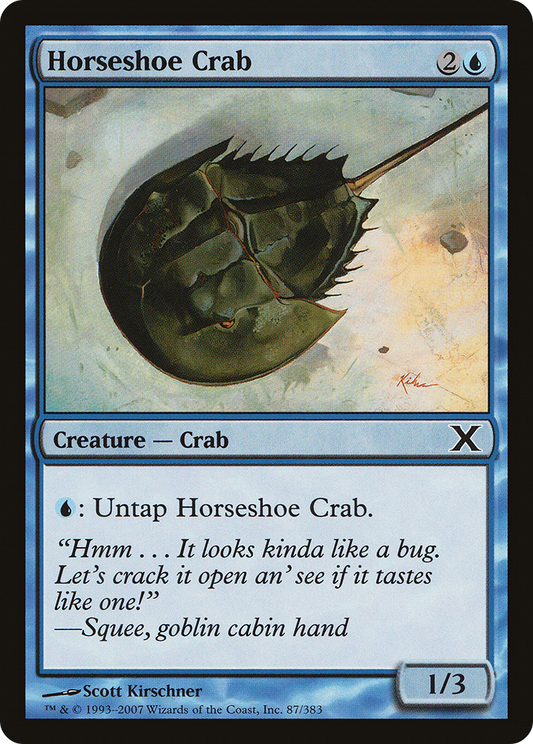 Horseshoe Crab - Foil