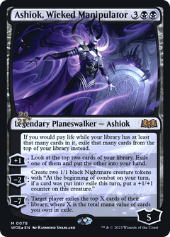 Ashiok, Wicked Manipulator (0078) (Prerelease) - Foil