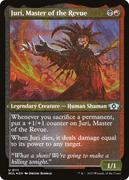 Juri, Master of the Revue (0111) - Foil Etched