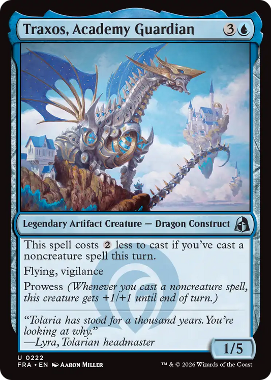 Traxos, Academy Guardian (FRA)