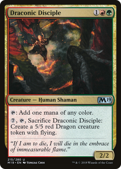 Draconic Disciple - Foil