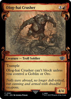 Olog-hai Crusher (0591) (Showcase) - Silver Foil