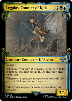 Legolas, Counter of Kills (0663) (Showcase)