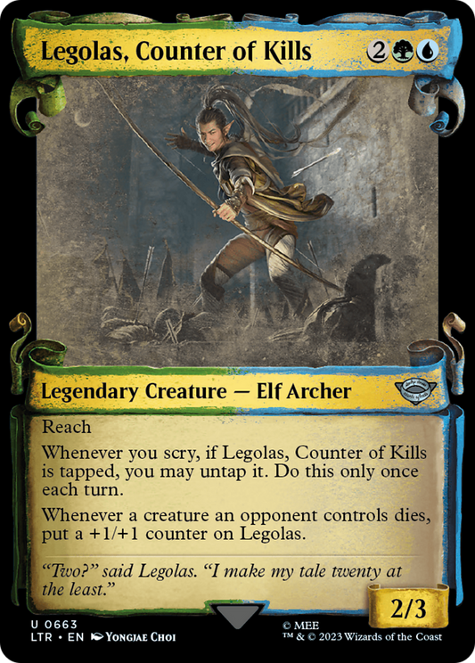 Legolas, Counter of Kills (0663) (Showcase)