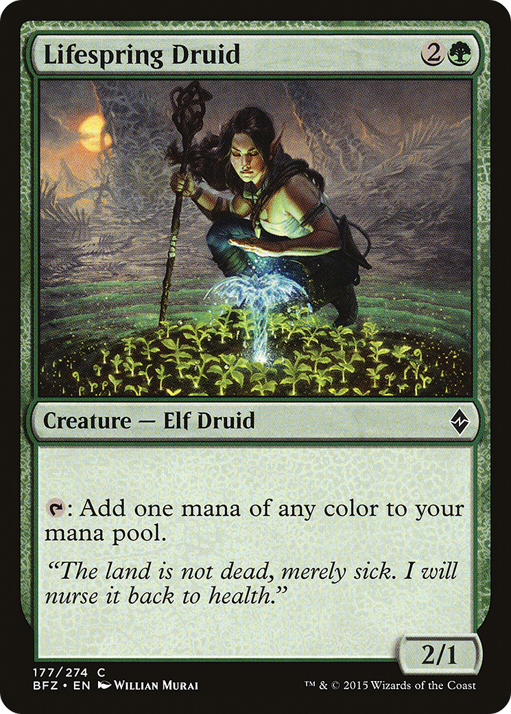 Lifespring Druid - Foil