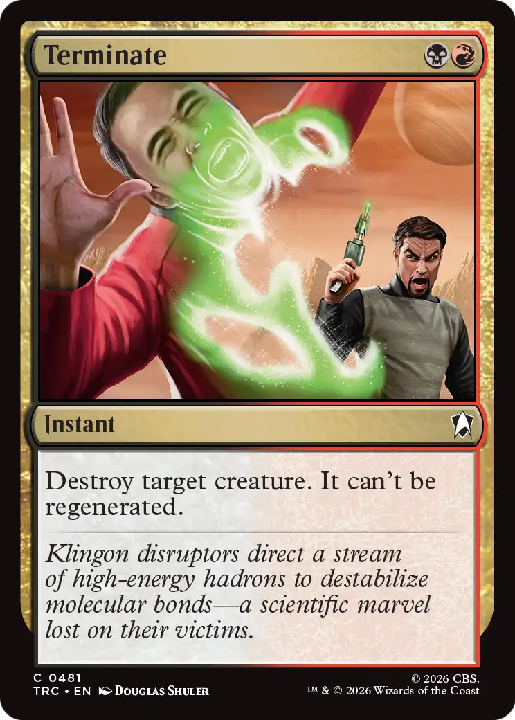 Terminate (0481) (TRC) - Surge Foil