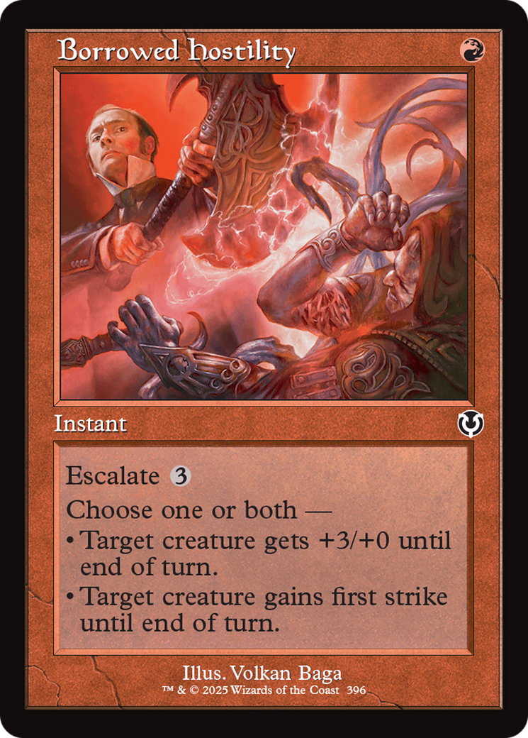 Borrowed Hostility (0396) (Retro Frame)
