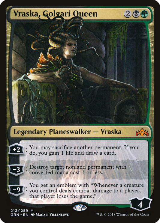 Vraska, Golgari Queen - Foil