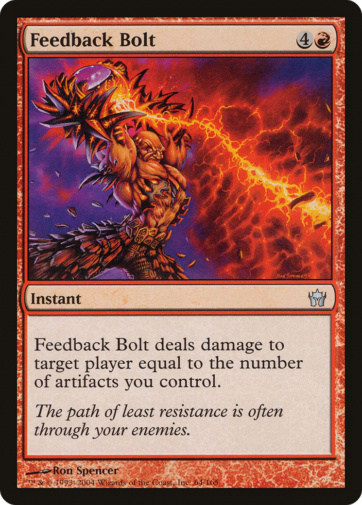Feedback Bolt - Foil