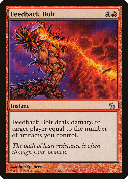Feedback Bolt - Foil