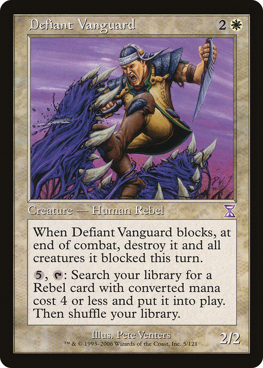 Defiant Vanguard - Foil