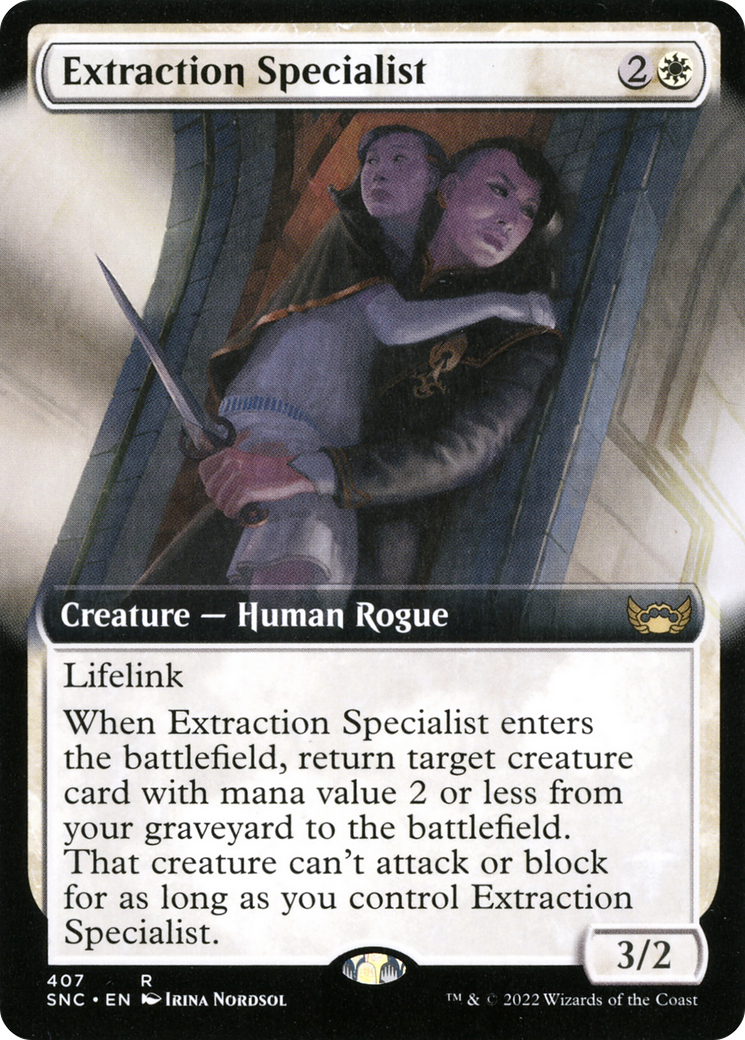 Extraction Specialist (407) (Extended Art)