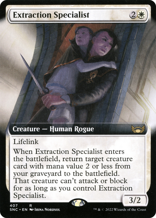 Extraction Specialist (407) (Extended Art)