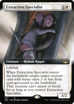 Extraction Specialist (407) (Extended Art) - Foil