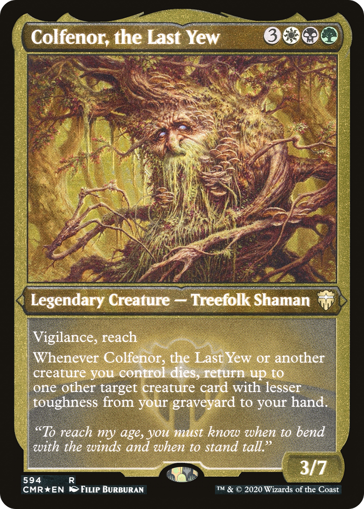 Colfenor, the Last Yew - Foil Etched