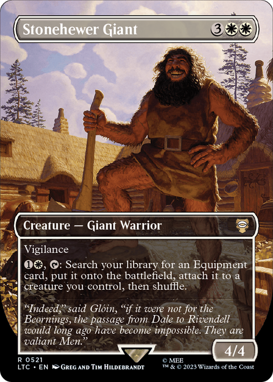 Stonehewer Giant (0521) (Borderless) - Silver Foil