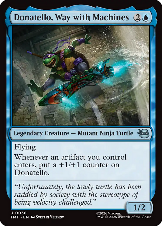 Donatello, Way with Machines (TMT) - Foil