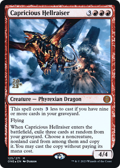 Capricious Hellraiser (125) (Prerelease) - Foil