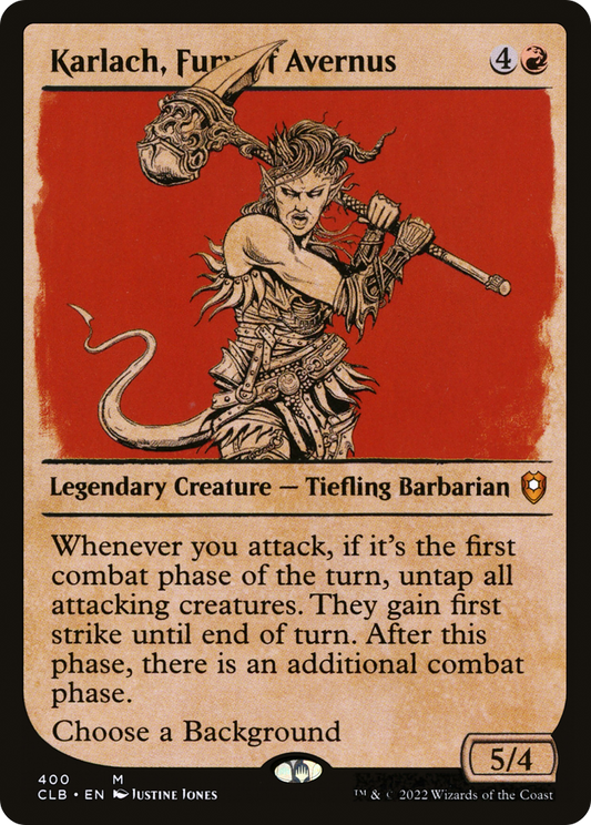 Karlach, Fury of Avernus (400) (Showcase) - Foil