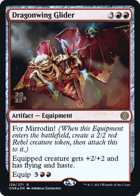 Dragonwing Glider (128) (Prerelease) - Foil
