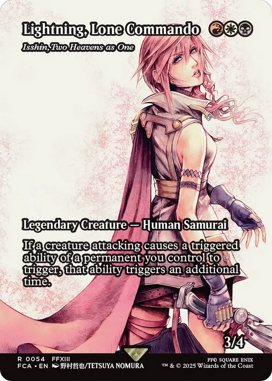 Lightning, Lone Commando [Isshin, Two Heavens as One] (0054) (Showcase)