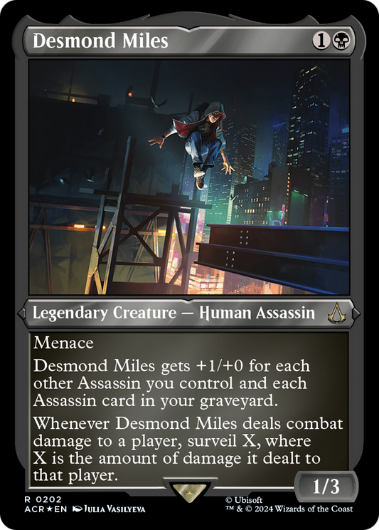 Desmond Miles (0202) - Foil Etched