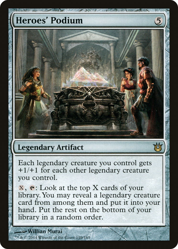 Heroes' Podium - Foil