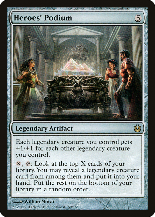 Heroes' Podium - Foil